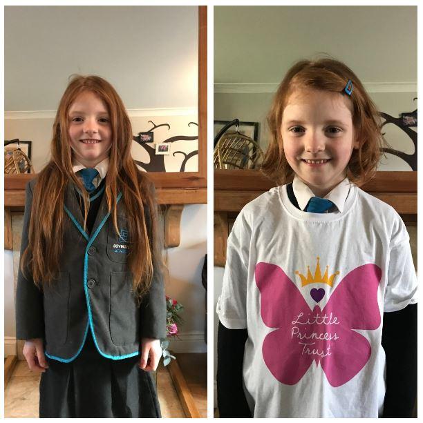Fantastic Freya is front page news! 6-year-old has 15 INCHES of hair cut off to help children with cancer after growing it from age 4 - Aspirations Fantastic Freya is front page news! 6-year-old has 15 INCHES of hair cut off to help children with cancer after growing it from age 4 - Aspirations