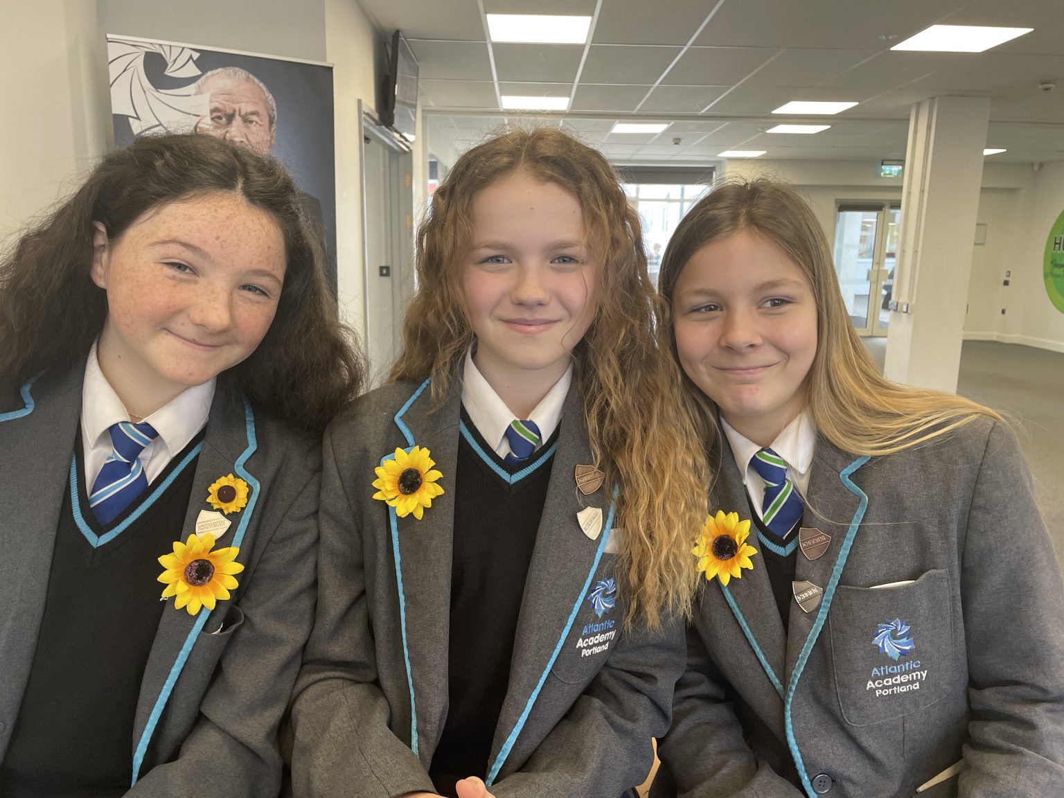 Atlantic Academy Portland Schoolgirl Pins Hopes Of Helping To Raise 