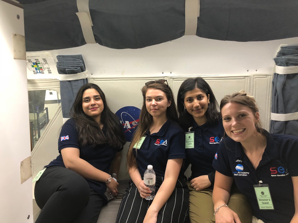 Aspirations Nasa 2018 trip