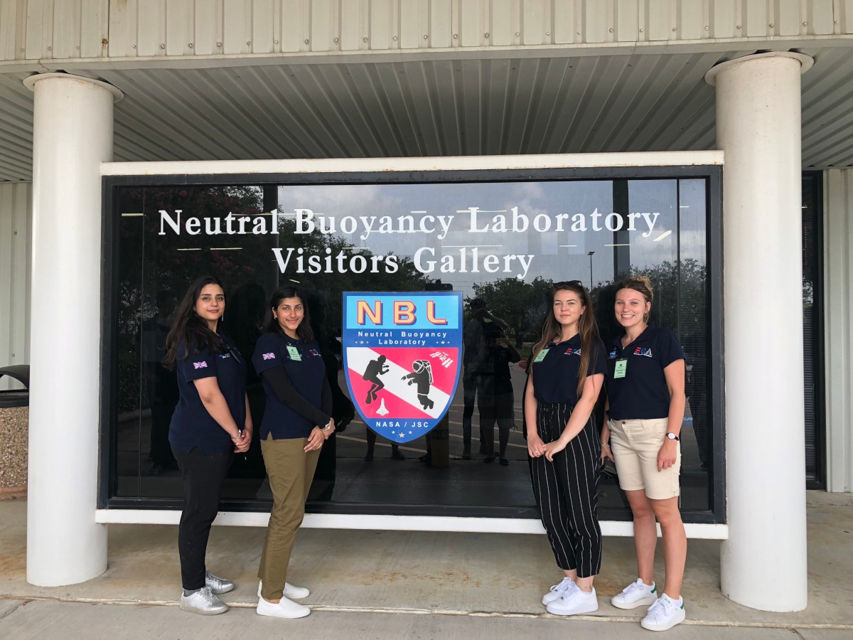 Students visit to Neutral Buoyancy Laboratory Visitors Gallery - Nasa 2018